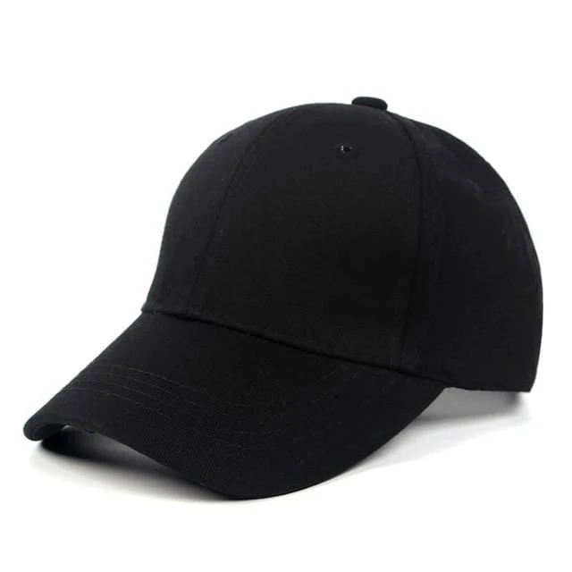 Junge Baby Baumwolle Sommer Snapback Kinder Baseball Cap Männer Frauen Solid Black Hüte für Mädchen Kinder