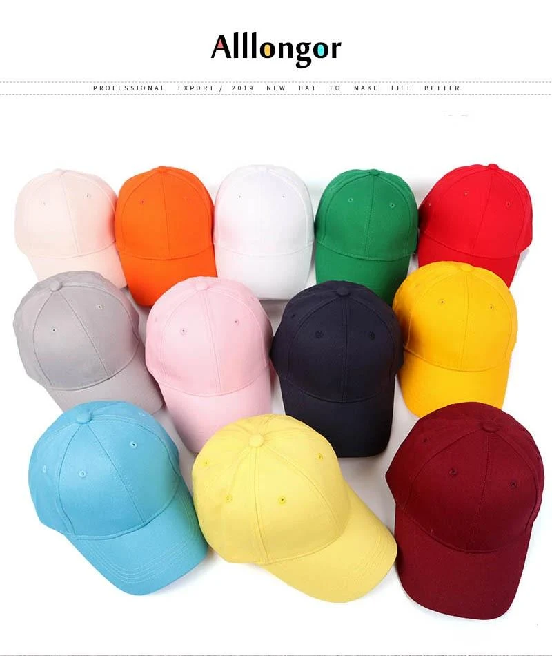 Junge Baby Baumwolle Sommer Snapback Kinder Baseball Cap Männer Frauen Solid Black Hüte für Mädchen Kinder