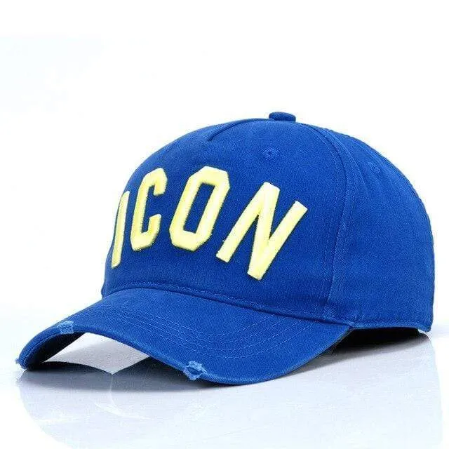 Fashion ICON Letter Cotton Herren Baseballmütze Damen Snapback Hat Pink Hat Dad Hat Cotton Bone Trucker Cap