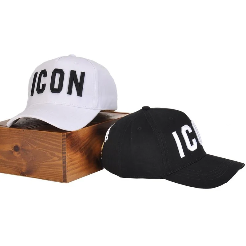 Fashion ICON Letter Cotton Herren Baseballmütze Damen Snapback Hat Pink Hat Dad Hat Cotton Bone Trucker Cap