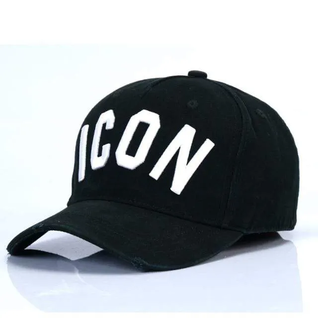 Fashion ICON Letter Cotton Herren Baseballmütze Damen Snapback Hat Pink Hat Dad Hat Cotton Bone Trucker Cap