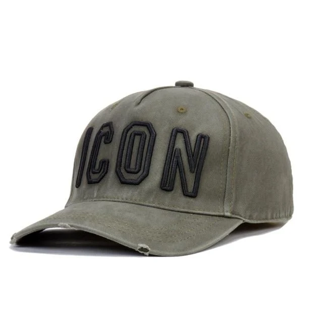 Fashion ICON Letter Cotton Herren Baseballmütze Damen Snapback Hat Pink Hat Dad Hat Cotton Bone Trucker Cap