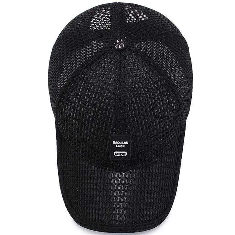 Sommer Baseball Hut Für Männer Atmungsaktive Mesh Trucker Cap Mode Gebogene Visier Casquette Homme Casual Frauen Sun Caps