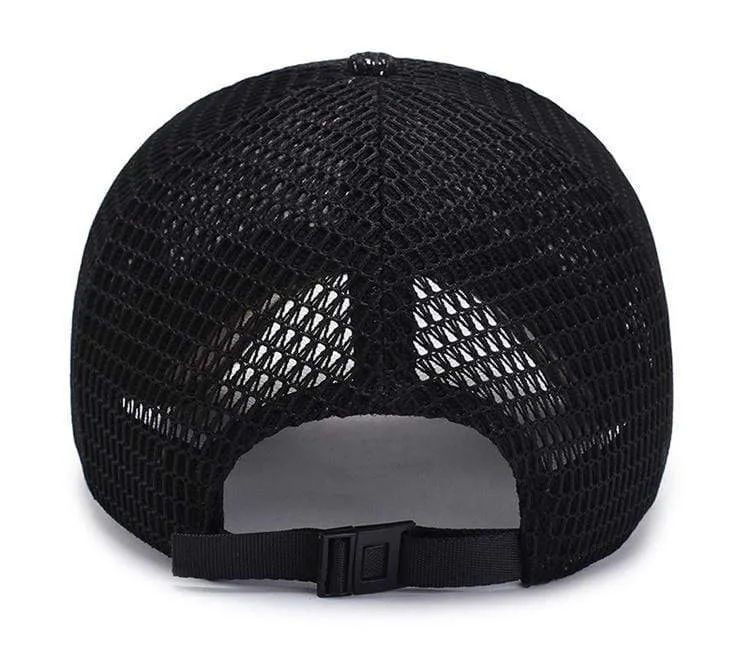 Sommer Baseball Hut Für Männer Atmungsaktive Mesh Trucker Cap Mode Gebogene Visier Casquette Homme Casual Frauen Sun Caps
