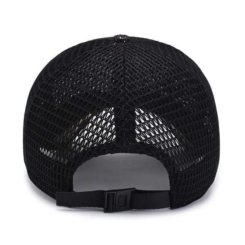 Sommer Baseball Hut Für Männer Atmungsaktive Mesh Trucker Cap Mode Gebogene Visier Casquette Homme Casual Frauen Sun Caps