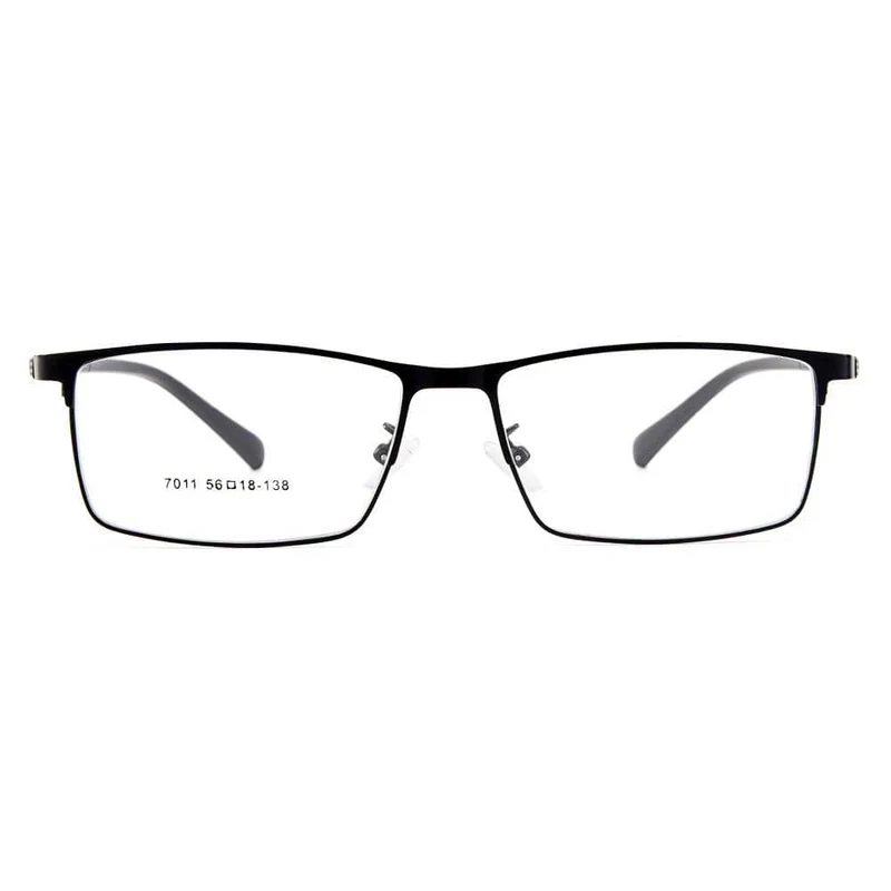 Optische Herren Brillengestelle aus Titanlegierung für Herren Brillen Flexible Bügel Beine IP-Brille aus galvanischer Legierung Y7011