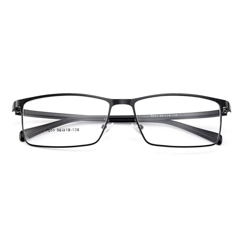 Optische Herren Brillengestelle aus Titanlegierung für Herren Brillen Flexible Bügel Beine IP-Brille aus galvanischer Legierung Y7011