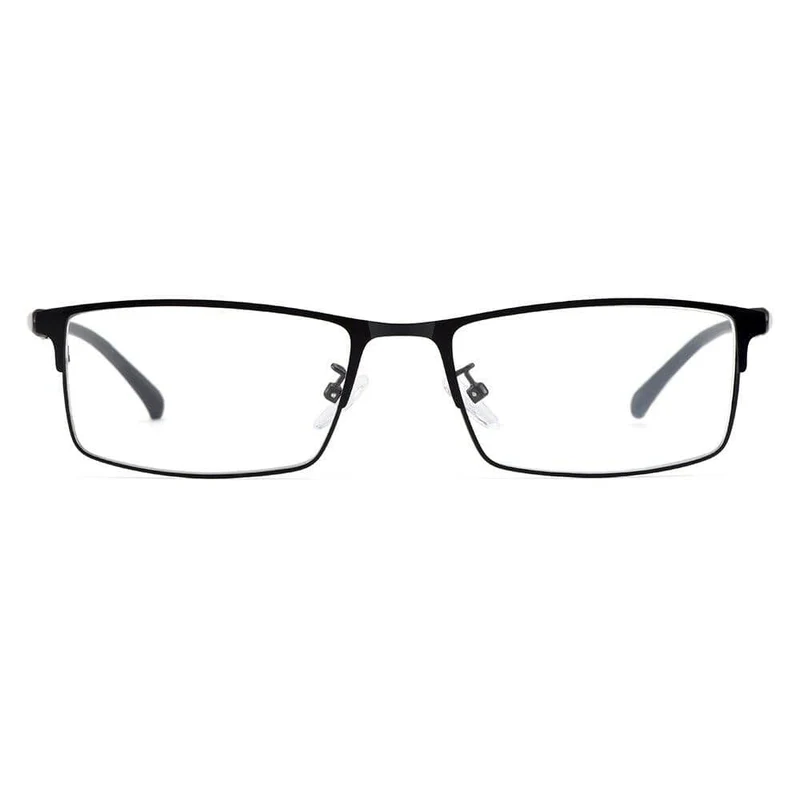 Optische Herren Brillengestell aus Titanlegierung für Herren Brillen Flexible Bügelbeine IP-Galvaniklegierungsmaterial Y2529