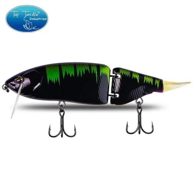 Angelköder, 1 Stück, 165 mm, 60 g, 17 Farben, mit Gelenk, Bass, Schwimmen, harter Köder, Hecht, leuchtend