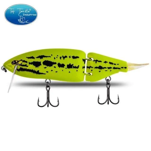 Angelköder, 1 Stück, 165 mm, 60 g, 17 Farben, mit Gelenk, Bass, Schwimmen, harter Köder, Hecht, leuchtend