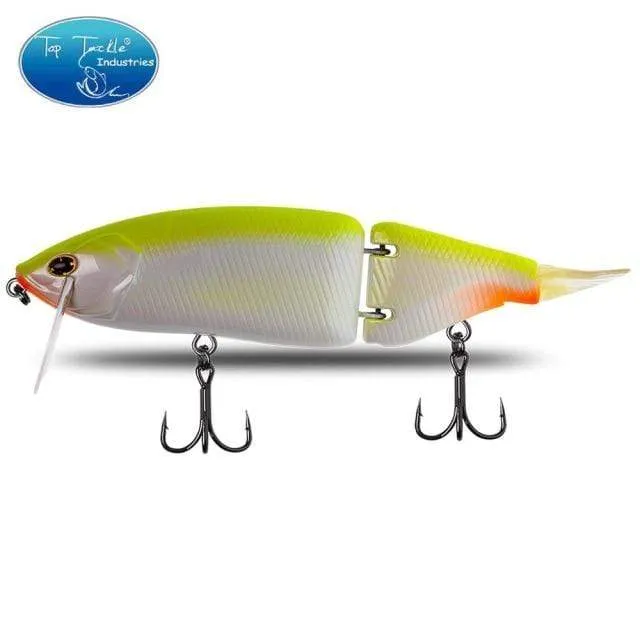 Angelköder, 1 Stück, 165 mm, 60 g, 17 Farben, mit Gelenk, Bass, Schwimmen, harter Köder, Hecht, leuchtend
