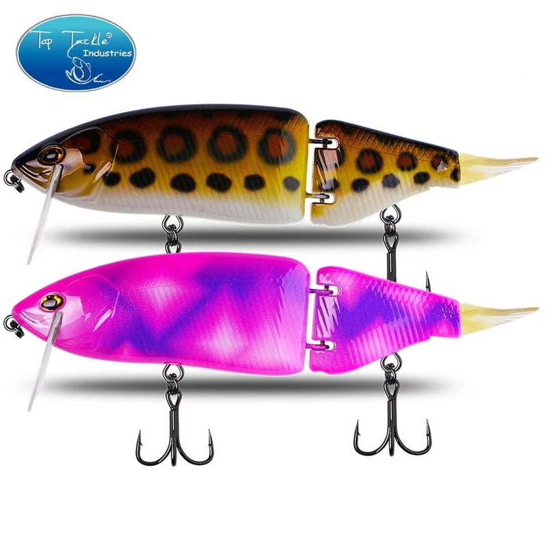 Angelköder, 1 Stück, 165 mm, 60 g, 17 Farben, mit Gelenk, Bass, Schwimmen, harter Köder, Hecht, leuchtend