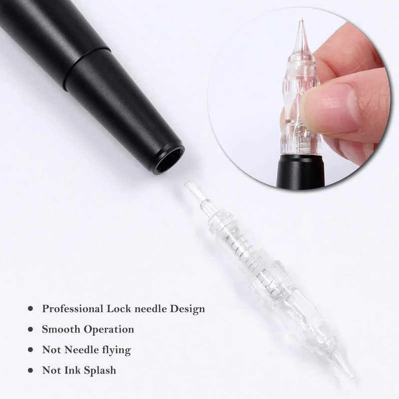 Permanent Make-up Rotary Tattoo Maschine Augenbrauen Tattoo Kits Professioneller Stift Für Augenbrauen Eyeliner Lip Tattoo Set