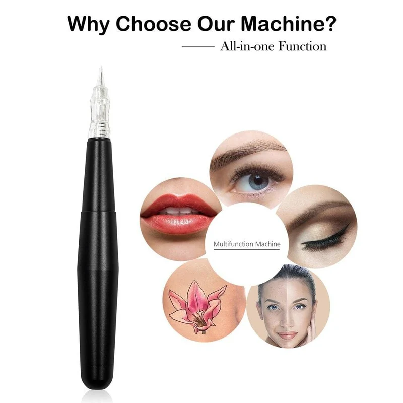 Permanent Make-up Rotary Tattoo Maschine Augenbrauen Tattoo Kits Professioneller Stift Für Augenbrauen Eyeliner Lip Tattoo Set