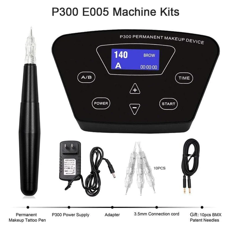 Permanent Make-up Rotary Tattoo Maschine Augenbrauen Tattoo Kits Professioneller Stift Für Augenbrauen Eyeliner Lip Tattoo Set