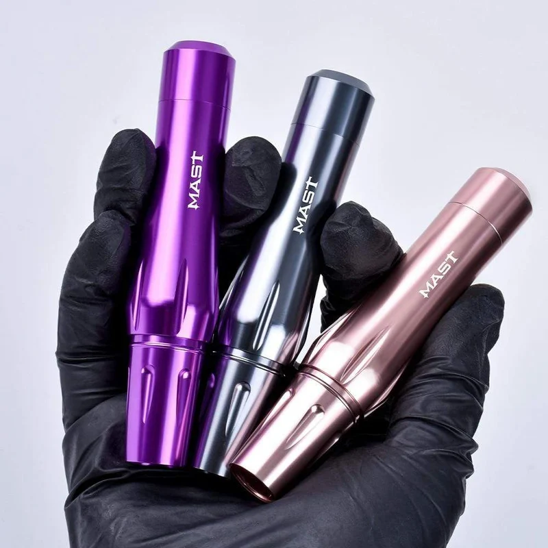 Professionelles Mast Neuestes Permanent PMU Makeup Augenbrauen Lippen Drive Rotary Tattoo Style Maschinengewehr-Set Zubehör für Tattoo