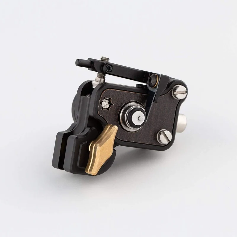 DK V8 Rotary Tattoo Machine Japan Coreless Motor Rotary Tattoo Machine Gun Liner Shader Grau & Schwarz