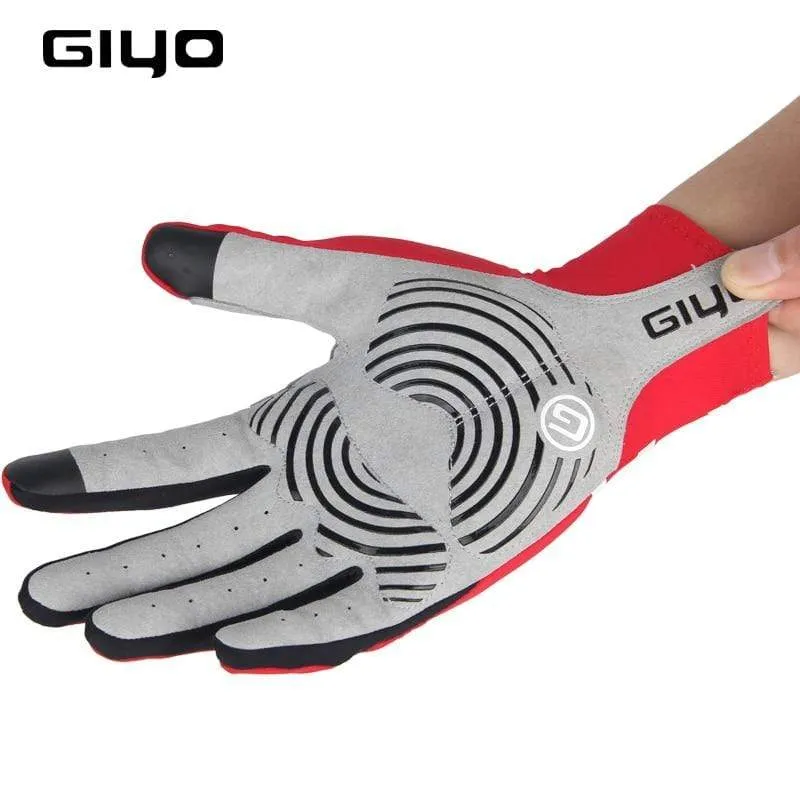 Touchscreen Lange Vollfinger Gel Sport Fahrradhandschuhe Damen Herren Fahrradhandschuhe MTB Rennrad Reiten Rennhandschuhe