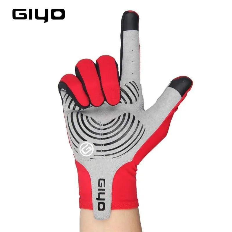 Touchscreen Lange Vollfinger Gel Sport Fahrradhandschuhe Damen Herren Fahrradhandschuhe MTB Rennrad Reiten Rennhandschuhe