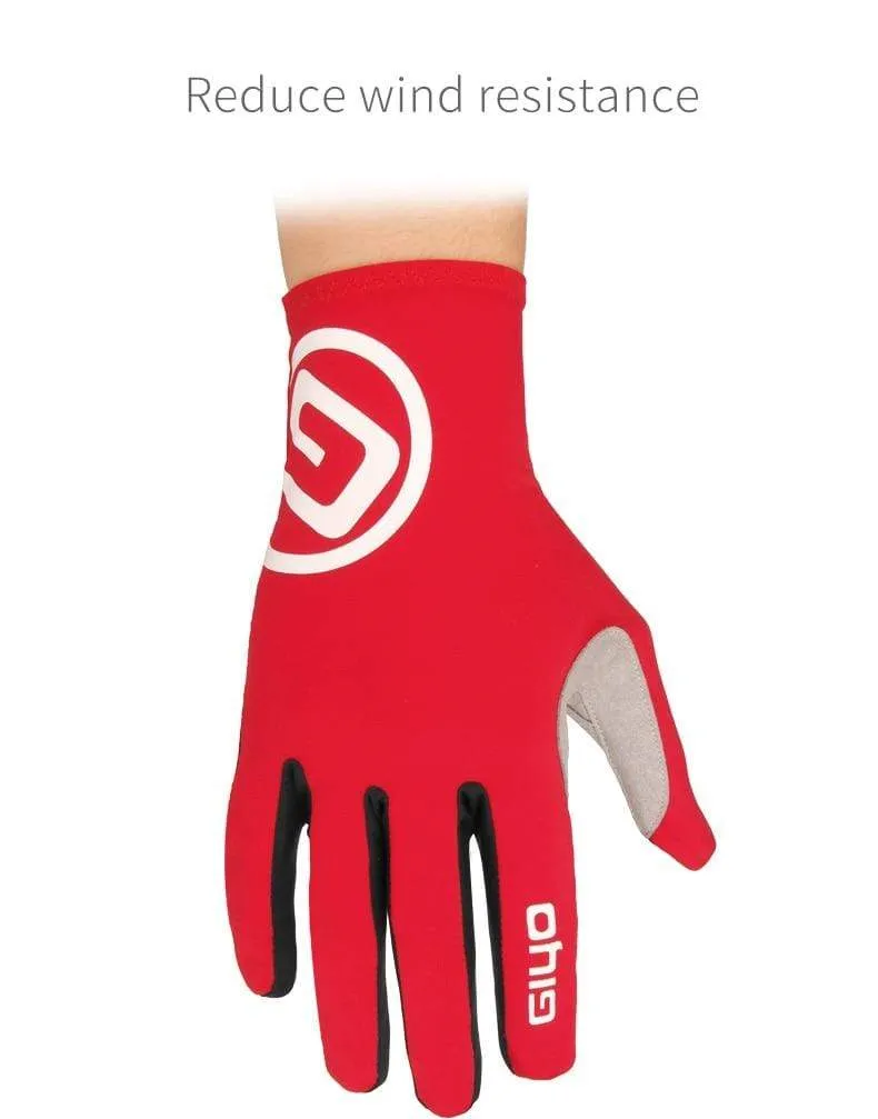 Touchscreen Lange Vollfinger Gel Sport Fahrradhandschuhe Damen Herren Fahrradhandschuhe MTB Rennrad Reiten Rennhandschuhe