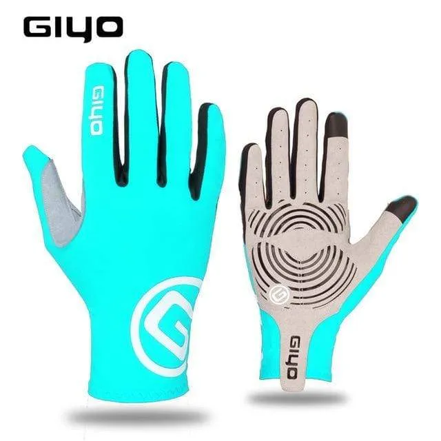 Touchscreen Lange Vollfinger Gel Sport Fahrradhandschuhe Damen Herren Fahrradhandschuhe MTB Rennrad Reiten Rennhandschuhe