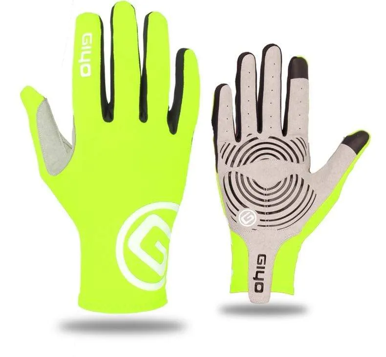 Touchscreen Lange Vollfinger Gel Sport Fahrradhandschuhe Damen Herren Fahrradhandschuhe MTB Rennrad Reiten Rennhandschuhe