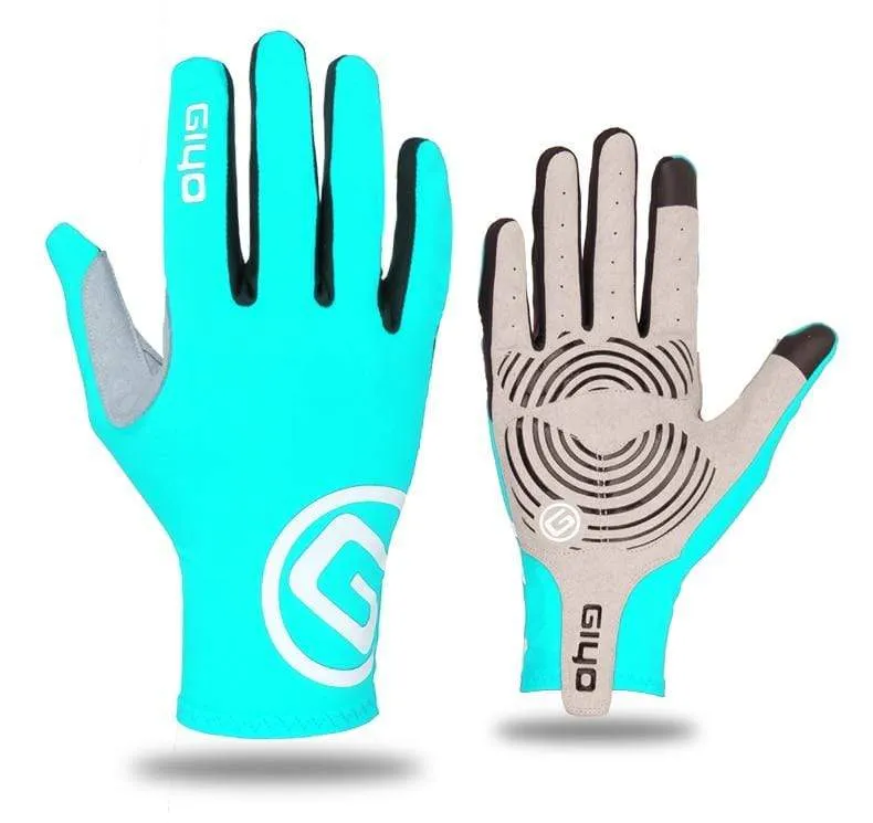 Touchscreen Lange Vollfinger Gel Sport Fahrradhandschuhe Damen Herren Fahrradhandschuhe MTB Rennrad Reiten Rennhandschuhe