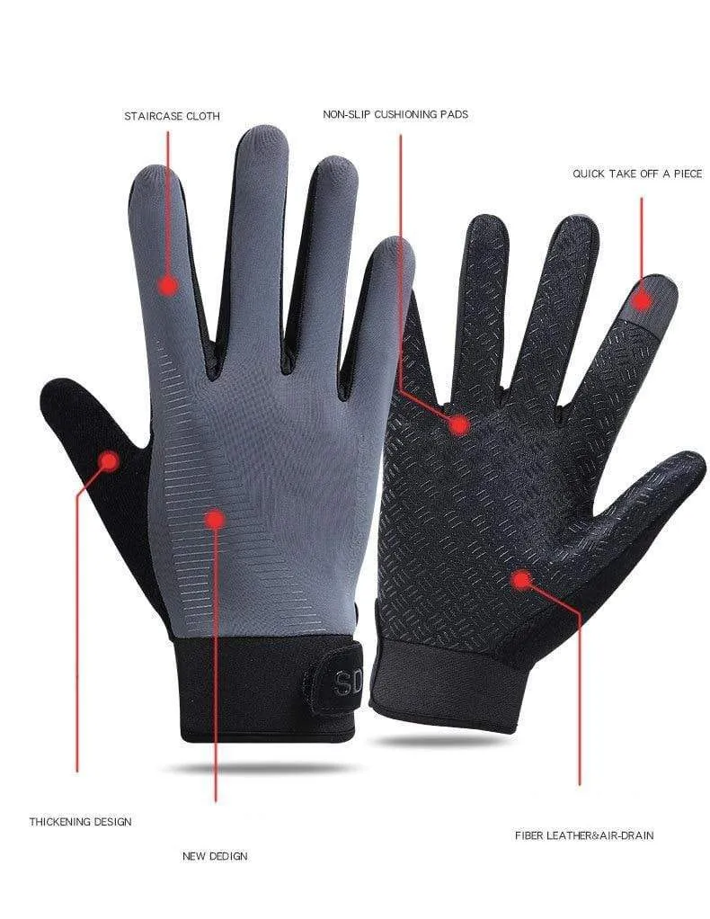 Fahrradhandschuhe Fahrrad Sommer Fahrrad und Fäustlinge Herren Damen Simracing Dünne Gel Sensorische Sport Reiten Outdoor Fahren MTB Handschuhe