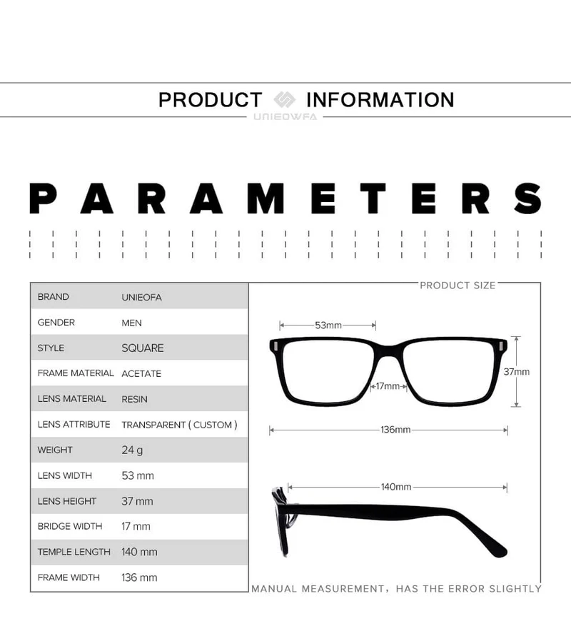 Europa High end Italien Acetat Optische Brillen Rahmen Retro Optische Brillen Rahmen Männer Myopie Klare Brillen Rahmen