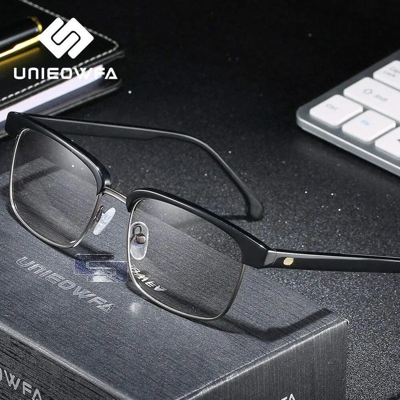 Europa High end Italien Acetat Optische Brillen Rahmen Retro Optische Brillen Rahmen Männer Myopie Klare Brillen Rahmen