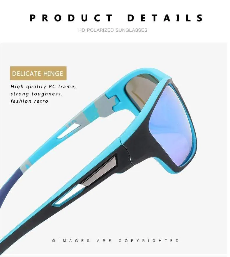 Sonnenbrillen für Männer Polarisierte Sonnenbrillen 2021 Marke Autofahren Anti-Glare Sonnenbrillen Männlich Schwarz Sport Angelbrille UV400
