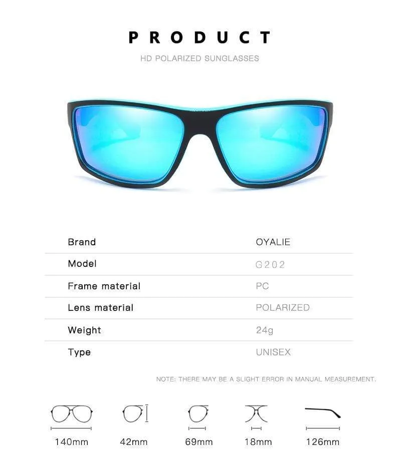 Sonnenbrillen für Männer Polarisierte Sonnenbrillen 2021 Marke Autofahren Anti-Glare Sonnenbrillen Männlich Schwarz Sport Angelbrille UV400