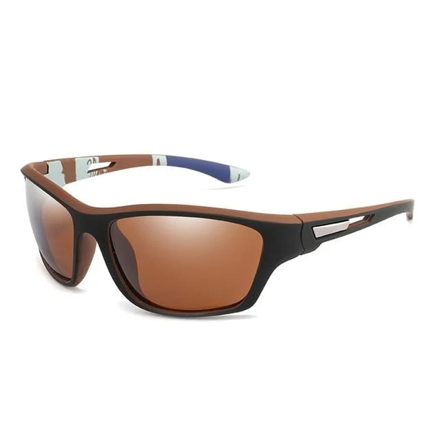 Sonnenbrillen für Männer Polarisierte Sonnenbrillen 2021 Marke Autofahren Anti-Glare Sonnenbrillen Männlich Schwarz Sport Angelbrille UV400