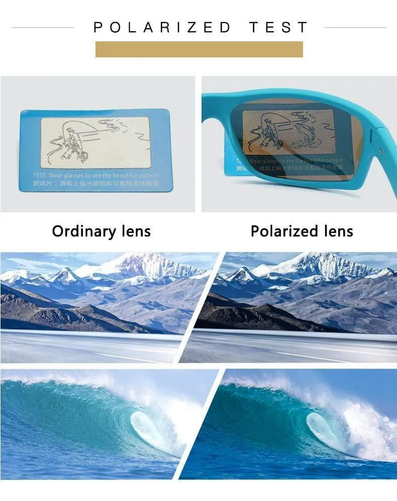 Sonnenbrillen für Männer Polarisierte Sonnenbrillen 2021 Marke Autofahren Anti-Glare Sonnenbrillen Männlich Schwarz Sport Angelbrille UV400