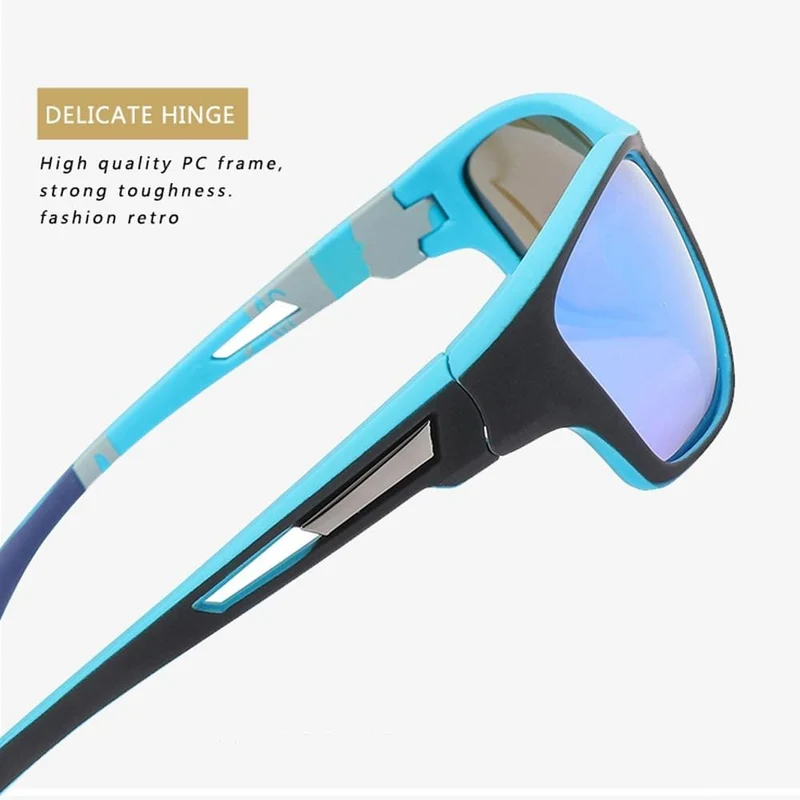 Sonnenbrillen für Männer Polarisierte Sonnenbrillen 2021 Marke Autofahren Anti-Glare Sonnenbrillen Männlich Schwarz Sport Angelbrille UV400