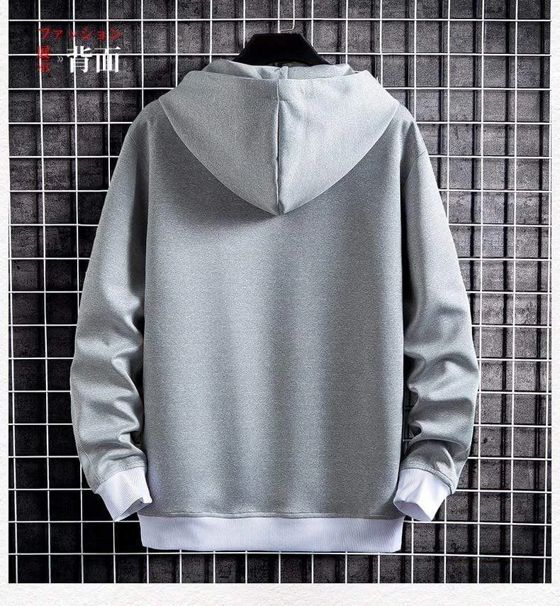 Brief Drucken Herren Hoodies 2021 Japanischen Stil Hip Hop Casual Sweatshirts Streetwear Männlichen Hoodies Harajuku Pullover Tops