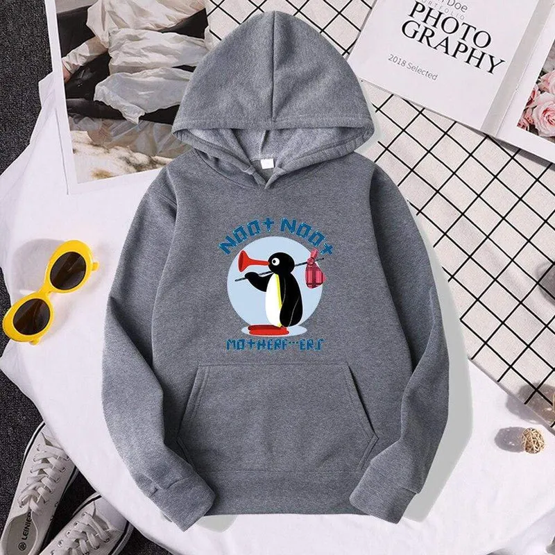 Mother Runaway Herren Marke Hoodies Sweatshirt Herbst Winter Crewneck Rundhals Pullover Streetwear Trainingsanzug