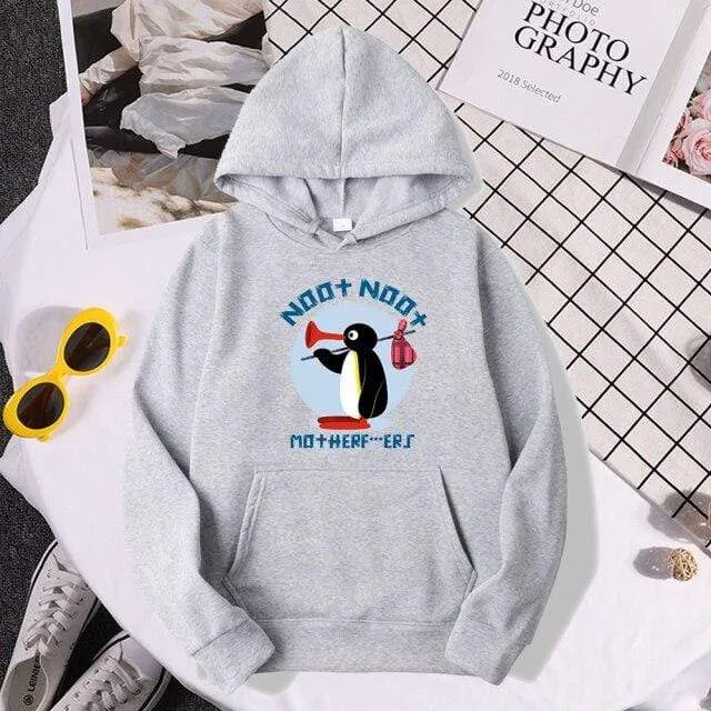 Mother Runaway Herren Marke Hoodies Sweatshirt Herbst Winter Crewneck Rundhals Pullover Streetwear Trainingsanzug