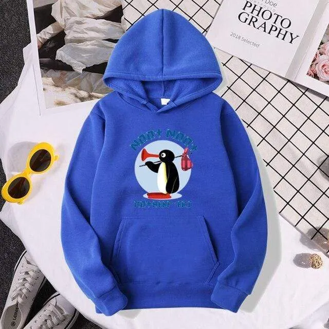 Mother Runaway Herren Marke Hoodies Sweatshirt Herbst Winter Crewneck Rundhals Pullover Streetwear Trainingsanzug