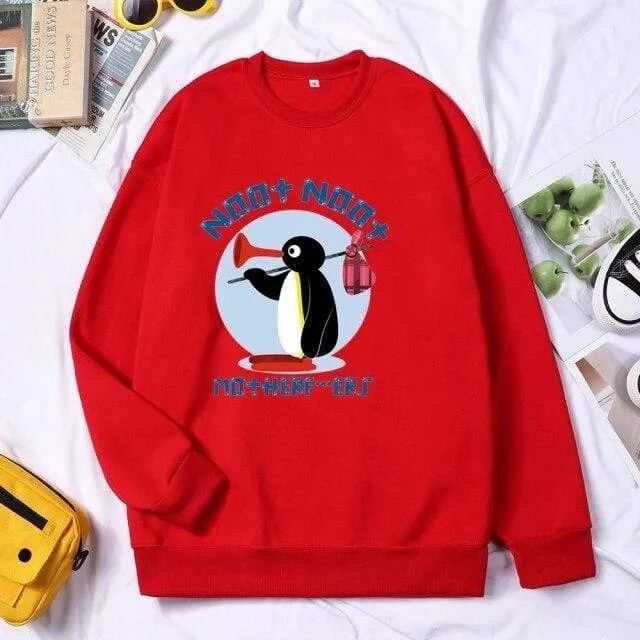 Mother Runaway Herren Marke Hoodies Sweatshirt Herbst Winter Crewneck Rundhals Pullover Streetwear Trainingsanzug