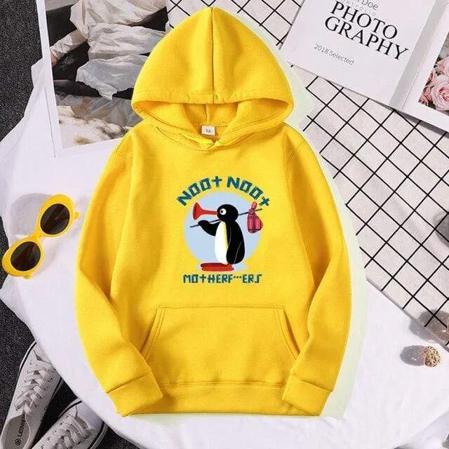 Mother Runaway Herren Marke Hoodies Sweatshirt Herbst Winter Crewneck Rundhals Pullover Streetwear Trainingsanzug