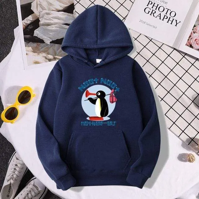 Mother Runaway Herren Marke Hoodies Sweatshirt Herbst Winter Crewneck Rundhals Pullover Streetwear Trainingsanzug