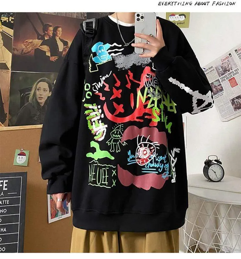 Hoodie Sweatshirt Herren Hip Hop Pullover Hoodies Streetwear Casual Fashion Kleidung Colorblock Hoodie Baumwolle