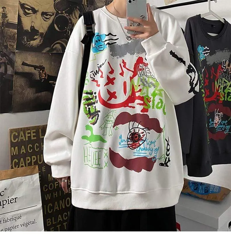 Hoodie Sweatshirt Herren Hip Hop Pullover Hoodies Streetwear Casual Fashion Kleidung Colorblock Hoodie Baumwolle