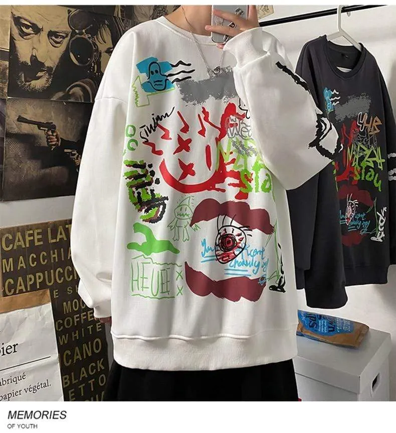 Hoodie Sweatshirt Herren Hip Hop Pullover Hoodies Streetwear Casual Fashion Kleidung Colorblock Hoodie Baumwolle