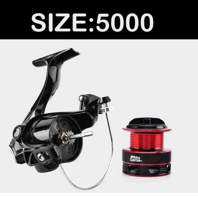 Abu Garcia Black Max Spinning Angelrolle Bmaxsp500-6000 3 + 1BB Graphitkörper Salzwasser Angelrolle