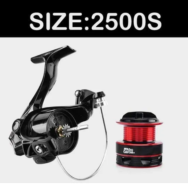 Abu Garcia Black Max Spinning Angelrolle Bmaxsp500-6000 3 + 1BB Graphitkörper Salzwasser Angelrolle