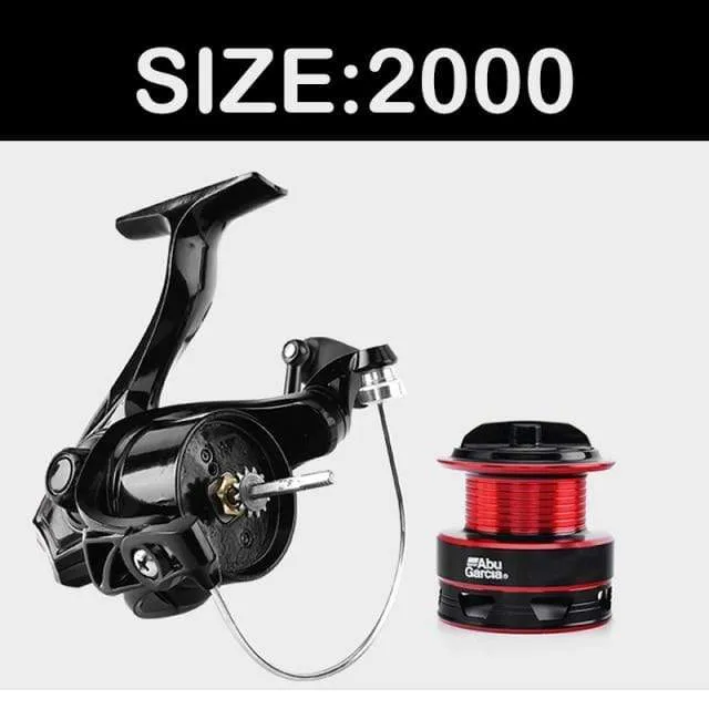 Abu Garcia Black Max Spinning Angelrolle Bmaxsp500-6000 3 + 1BB Graphitkörper Salzwasser Angelrolle