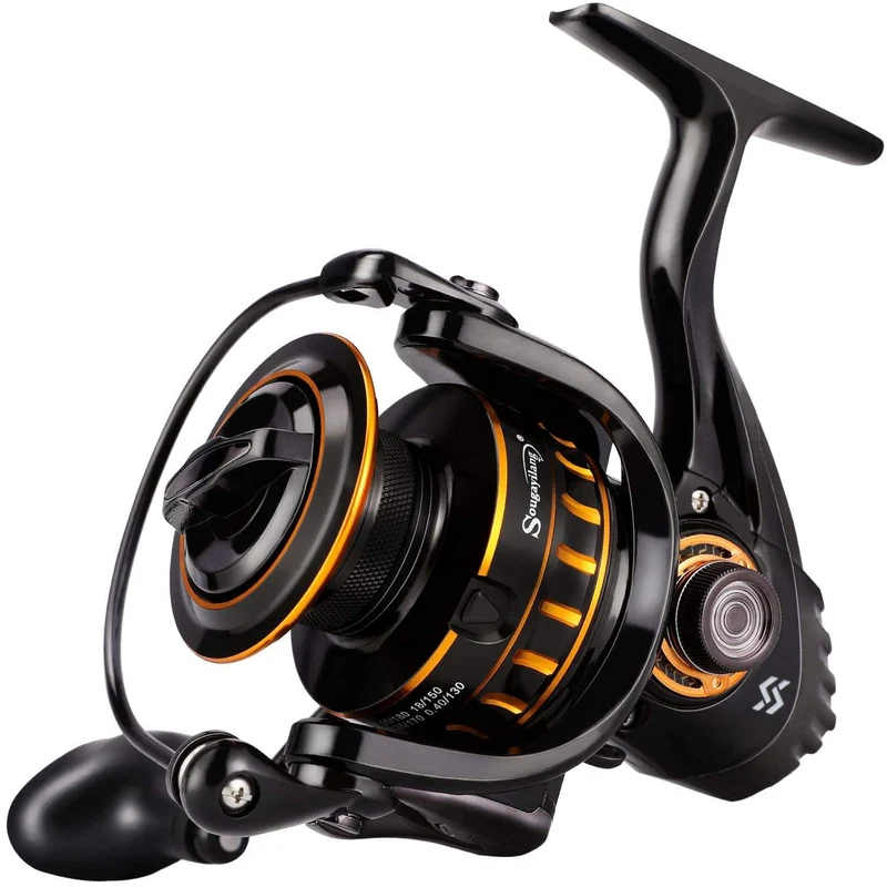 12+1BB Angelrolle 1000–5000 Zug 12 kg Spinnrolle Salzwasserrolle zum Karpfenrollenangeln Pesca und Freispule
