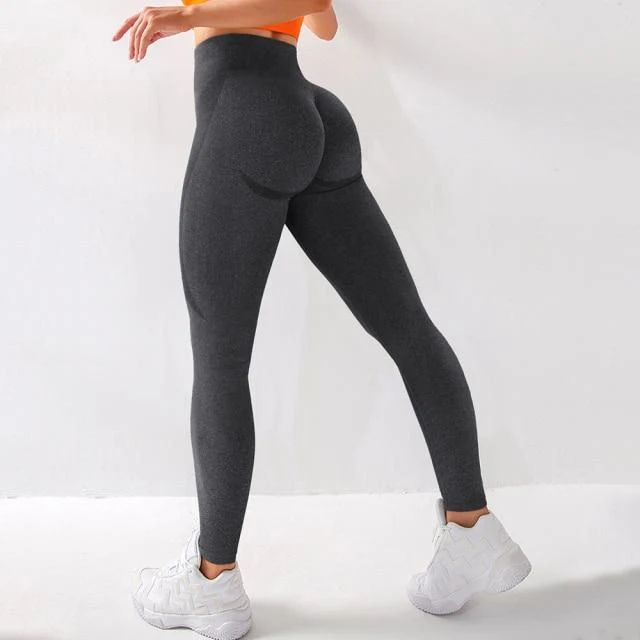 Yoga Hosen Frauen Leggings Für Fitness Hohe Taille Gym Legging Frauen Push Up Solide Workout Fitness Frauen Nahtlose Leggings